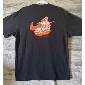 Nike Mens NSW Sole Food Dumplings Dunks Tee Loose FB9805-010 2022  L Large